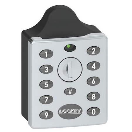 Lockey Electronic Locker Lock Standard Silver EC790-S